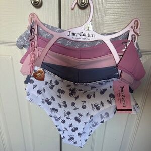 5pk Juicy couture seamless panties XL
